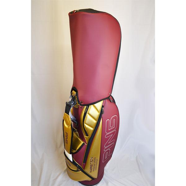 【展示品数量限定】PING ピン CB-U2303 GOLD/MAROON PU SPORTS 36915 PUスポーツ キャディバッグ　定価45000｜ovdgolfshop｜03