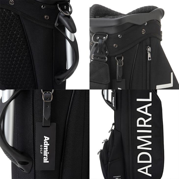 Admiral ゴルフバッグ ショルダーストラップ付き 中古 Admiral（アドミラル） 【購入特典付】【キャディバッグの下取り・修理
