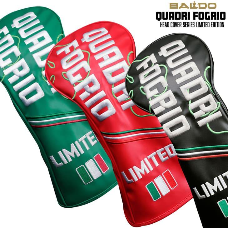 BALDO STRONG LUCK ドライバーヘッドカバー付き BALDO（バルド） BALDO_2021_QUADRI_FOGRIO_HEAD_COVER/バルド