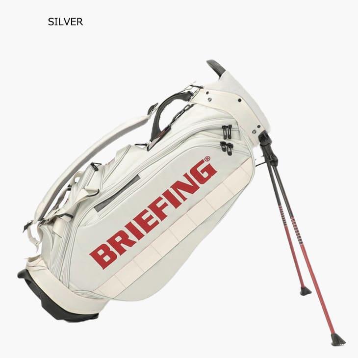 【キャディバッグの下取り・修理承ります】ブリーフィングゴルフ BRIEFING 2024SS BRG241D39 CR-10 #02 スタンドキャディバッグ 9.5型 4分割_1