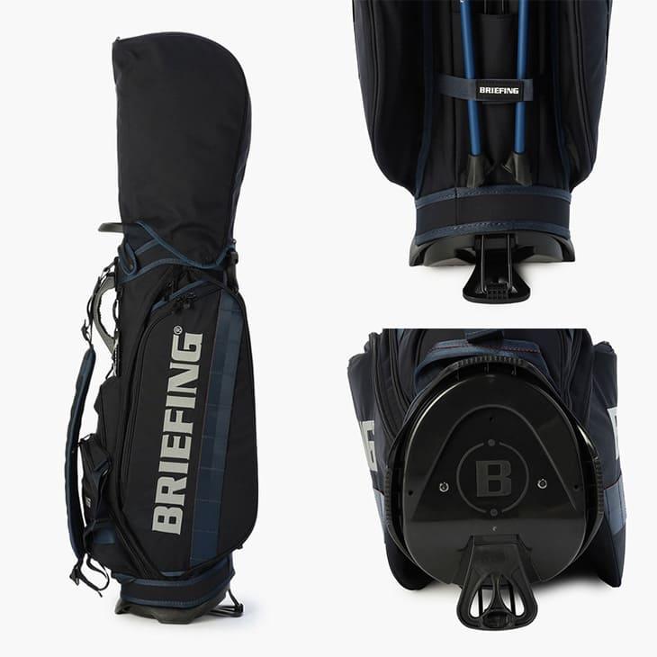 【キャディバッグの下取り・修理承ります】ブリーフィングゴルフ BRIEFING 2025FW BRG253D53 CR-10 #02 LTD スタンドキャディバッグ 9.5型 4分割_6