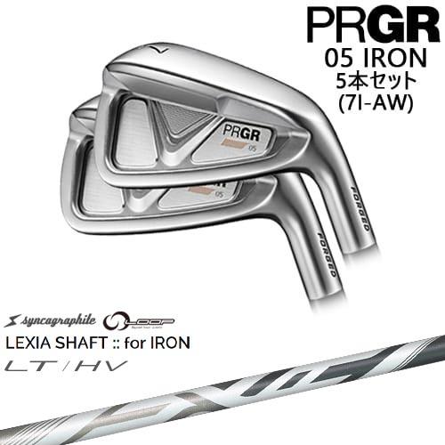 PRGR 05 IRON アイアン5本set(7I-AW) 右用[7A]プロギアPRGR LEXIA