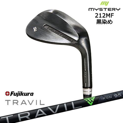 MYSTERY 212MF 黒染め 平面加工 ウェッジ 48505254565860[WD 