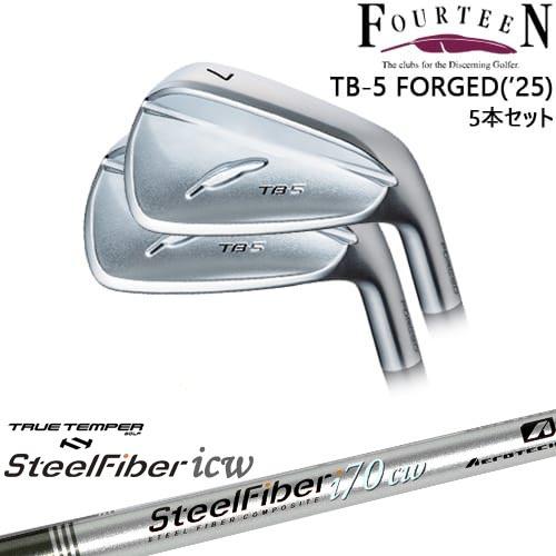 TB-5 2025 フォーティーン　5,6,7,8,9,PW 6本セット FOURTEEN（フォーティーン） TB-5 FORGED 2025年モデル アイアン5本set