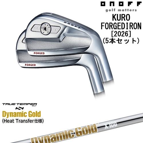 大人気！最新作！ONOFF KURO FORGED 2026 6~P 5本SET KURO（オノフ） ONOFF KURO(クロ) フォージドアイアン5本set(6I-PW