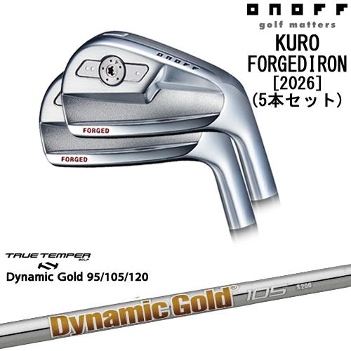 KURO（オノフ） ONOFF KURO(クロ) フォージドアイアン5本set(6I-PW