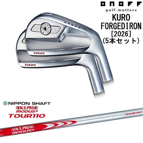 オノフクロ　アイアン　セット オノフ（ONOFF）（メンズ）ONOFF FORGED KURO アイアンセット5本 (6I