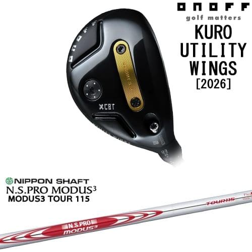 【早い者勝ち】オノフ クロ 2026モデル　3U 21度 U3 UTILITY KURO（オノフ） ONOFF KURO(クロ) ユーティリティ ウイングス 2026年