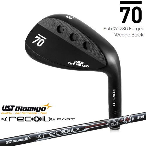 在庫品即納】Sub 70 286 Forged Wedge Black サブセブンティ ウェッジ
