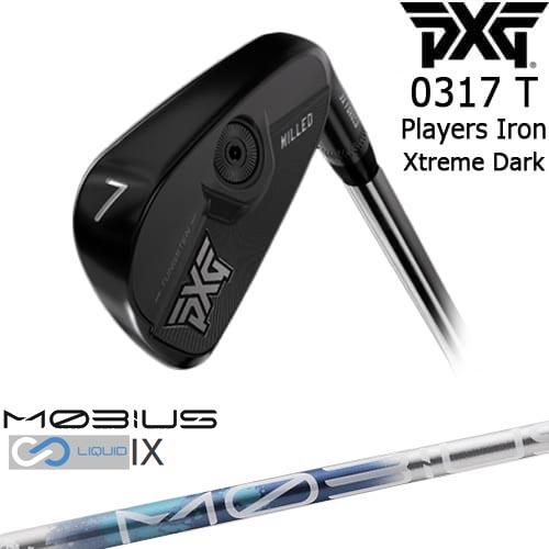 PXG PXG 0317 T プレーヤーズアイアン6本set(5I-PW) XTREME DARK[5P
