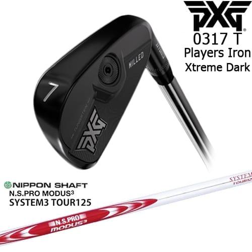 PXG PXG 0317 T プレーヤーズアイアン6本set(6I-GW) XTREME DARK[6G 