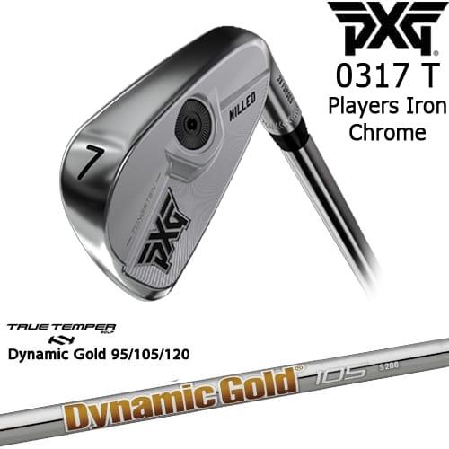 PXG PXG 0317 T プレーヤーズアイアン6本set(5I-PW) CHROME[5P]ピー