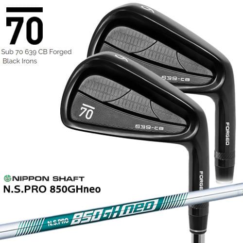 在庫品即納】Sub 70 639 CB Forged Black Irons サブセブンティ