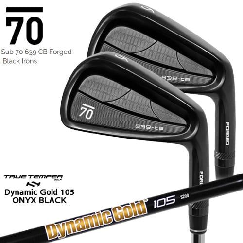 在庫品即納】Sub 70 639 CB Forged Black サブセブンティ アイアン5本