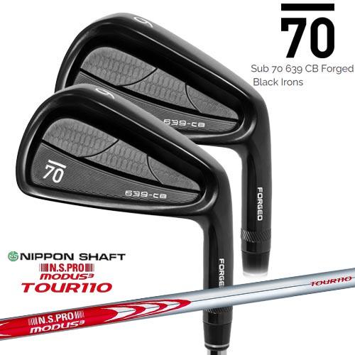 Sub 70 639 CB Forged Black Irons サブセブンティ アイアン5本セット