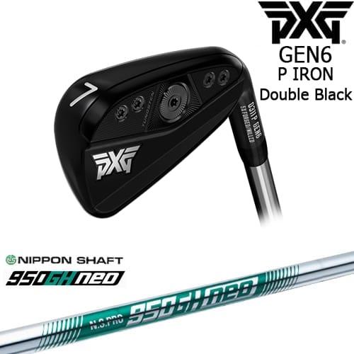 PXG PXG GEN6 0311 P アイアン単品(4/5/G)ダブルブラック[IR]ピー