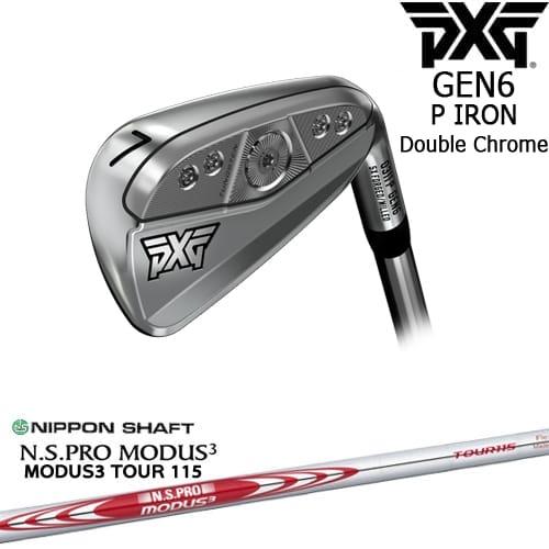 PXG 0311P GEN6 アイアン 6-W ５本セット 送料込 PXG GEN6 0311 P アイアン5本set(6-Pw)ダブルクローム[6P]ピー