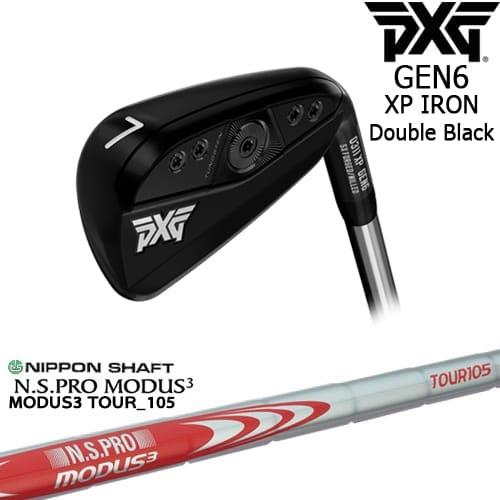 PXG PXG GEN6 0311 XP アイアン単品(4/5/G/S/L)ダブルブラック[IR]ピー