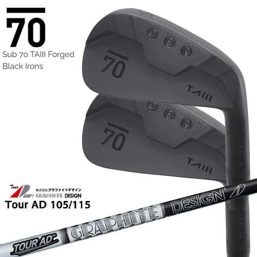 在庫品即納】Sub 70 TAIII Forged Black Irons アイアン6本セット(5I