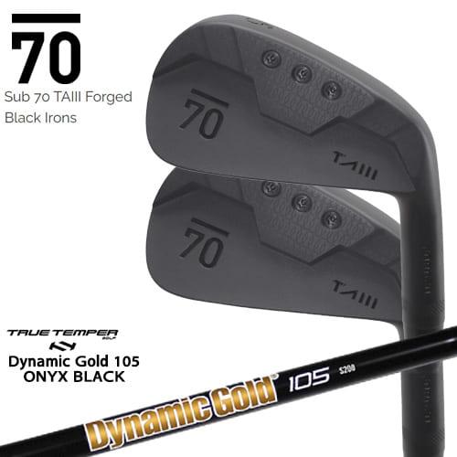在庫品即納】Sub 70 TAIII Forged Black Irons アイアン6本セット(5I