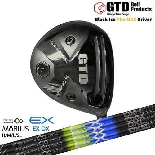GTD ブラックアイス　ザマックス10.5° ドライバー ATTAS PUNCH GTDブラックアイスThe MAX × モンスター ドライバー 「方向性おばけ