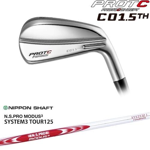 プロトコンセプト C03&C01 5-P MODUS3 125S 6本 C01.5TH FORGED HYBRID IRON アイアン型UT[UT]プロトコンセプト