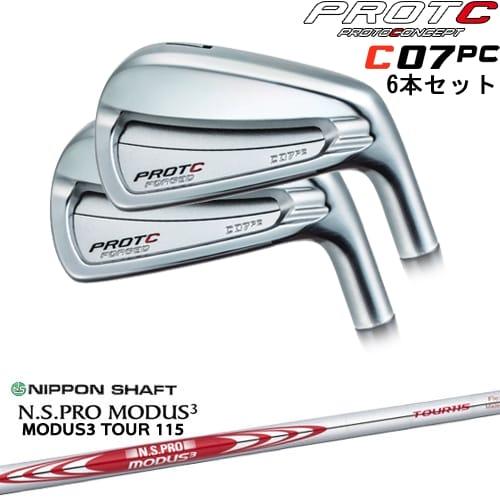 C07PC FORGED IRON アイアン6本set(5I-PW/6I-GW)[5P]プロトコンセプト 