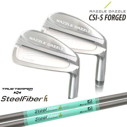 ラズルダズル　フォージド　メンズゴルフ　アイアン8本セット　スチール　S ラズルダズルフォージドメンズゴルフアイアン8本セットスチールS