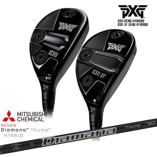 美品☆PXGスリーブ Diamana Thump ハイブリッド☆2本セット