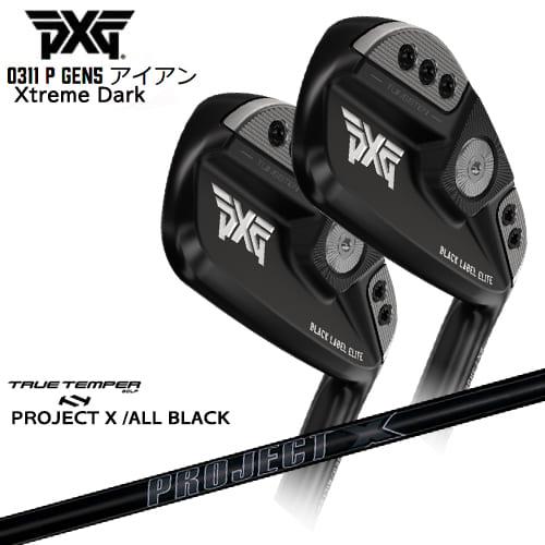 PXG/0311 P GEN5 アイアン/Black(ブラック/黒)/5本セット(6I〜PW 
