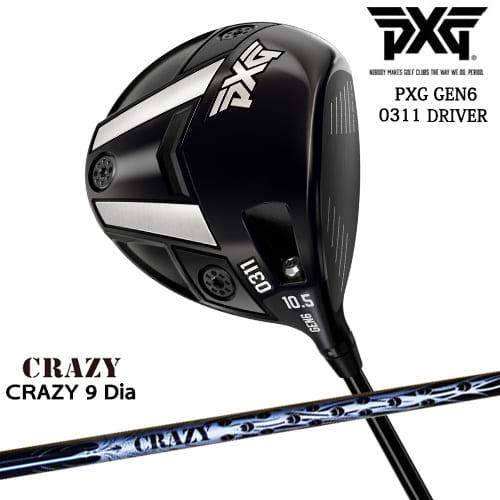 PXG 【PXGならOVDGOLF！】PXG GEN6 0311 ドライバー RH LH [DW]CRAZY 9