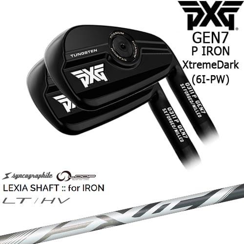 PXG PXG 0311 GEN7 P アイアン5本セット(6I-PW) ExtremeDark[6P]ピー
