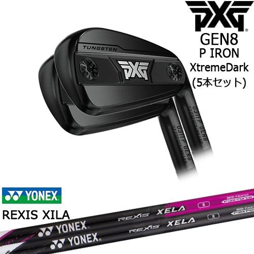 PXG PXG 0311 GEN8 P アイアン5本set(6I-W) XtremeDark(ブラック)[6P 