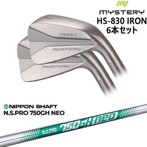 MYSTERY（ミステリー） MYSTERY HS-830 アイアン6本set(5I-PW/6I-44