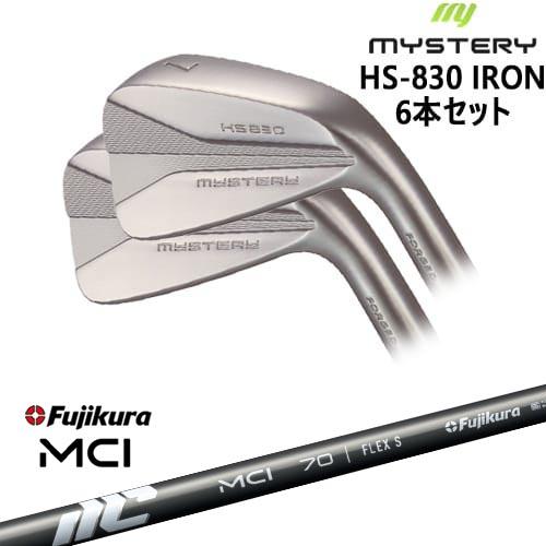 MYSTERY HS-830 アイアン6本set(5I-PW/6I-44)[5P]ミステリー