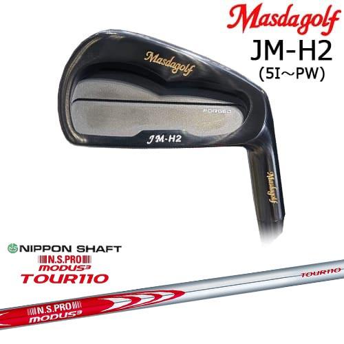 Masda golf（マスダゴルフ） JM-H2 アイアン 6本set(5I-PW) ブラック