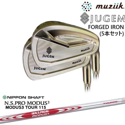 muziik（ムジーク） JUGEM FORGED IRON アイアン5本set(6I-PW)[6P