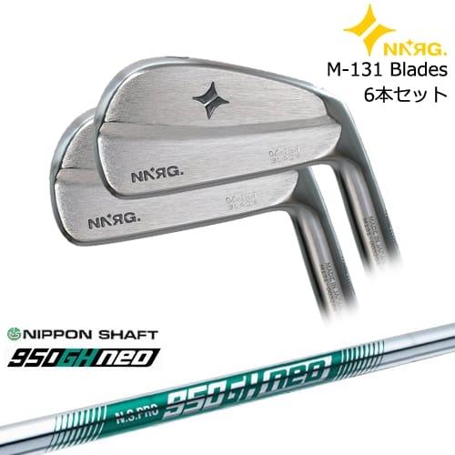 New Energy Golf 新品アイアンセット. M-131モデル M-131 Blade アイアン6本set(5I-PW)[5P]ニューエナジーゴルフNEWENERGY