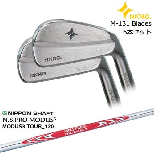 New Energy Golf 新品アイアンセット. M-131モデル M-131 Blade アイアン6本set(5I-PW)[5P]ニューエナジーゴルフNEWENERGY