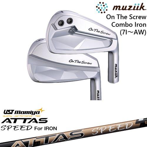 muziik（ムジーク） On The Screw Combo Iron アイアン5本set(7I-AW