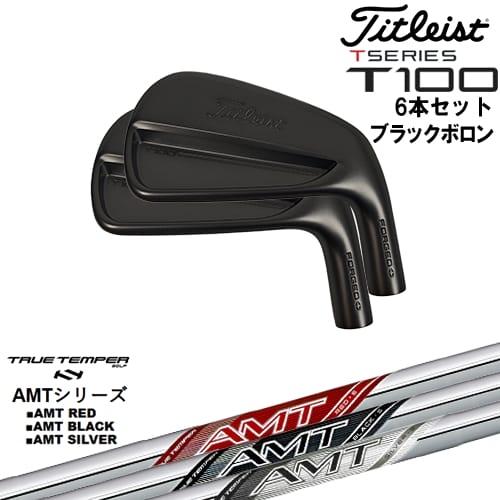 T-Series タイトリスト T100 アイアン6本set(5I-PW) ブラックボロン[5P