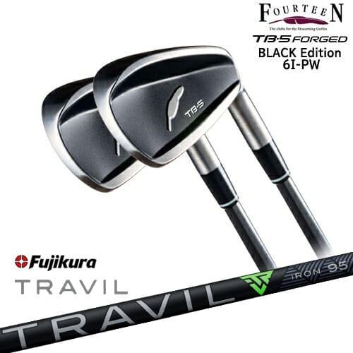 TB-5 FORGED BLACK Edition 5本setフォーティーンFOURTEEN TRAVIL IRON 