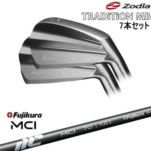 TRADiTiON MB IRON アイアン7本set(4I-PW)[4P]ゾディアZODIA New MCI