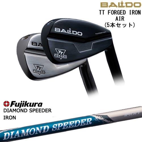未使用★BALDO★バルド★9.5型★３点式★希少★プロモデル(WH×GR) BALDO（バルド） BALDO TT FORGED IRON AIR アイアン6本set(5-PW