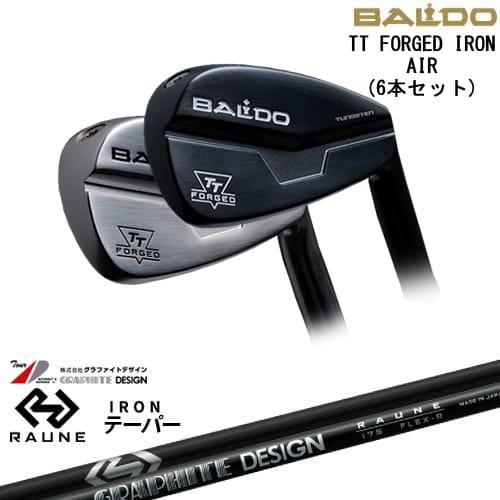 BALDO TT FORGED IRON AIR アイアン5本set(6-PW)[6P]バルドBALDO RAUNE  