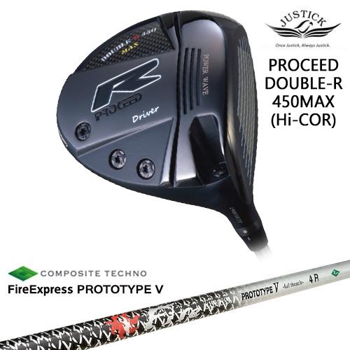 PROCEED DOUBLE-R 450MAX ドライバー Hi-CORモデル[DW]ジャスティック