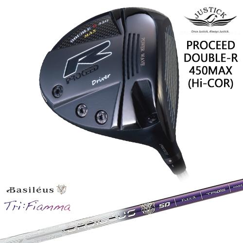 PROCEED DOUBLE-R 450MAX ドライバー Hi-CORモデル[DW]ジャスティック