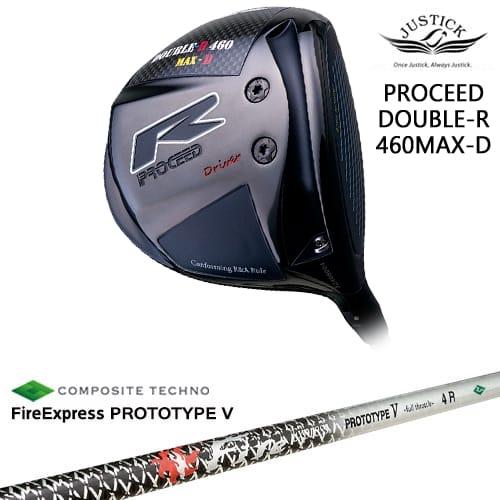 PROCEED DOUBLE-R 460 MAX-D ドライバー[DW]ジャスティックJUSTICK