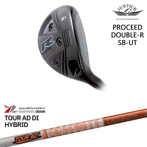 ジャスティック　プロシード　ユーティリティ　ツアーAD DI PROCEED DOUBLE-R SB-UT ユーティリティ(18度/21度/24度)[UT]ジャ