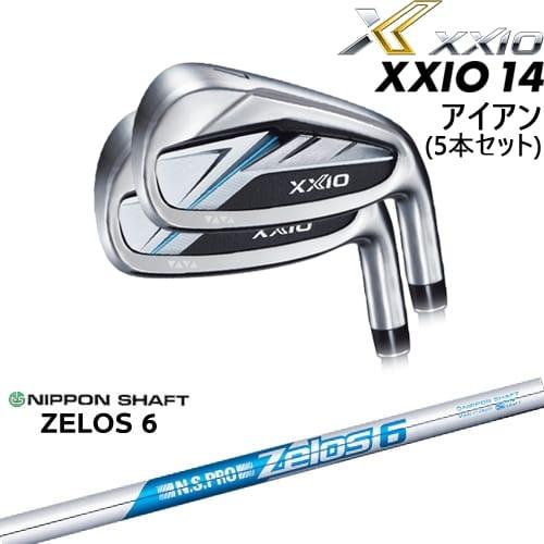 XXIO アイアンセット 6-P 5本セット XXIO 14 XXIO14 アイアン5本set(6I-PW) セクシオ [6P]ダンロップDUNLOP